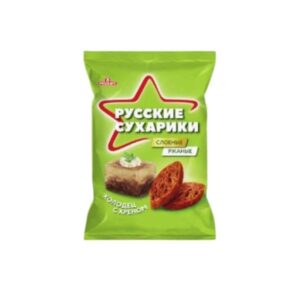 LEIVAKESED "RUSSKIE SUHARIKI" TARRETATUD LIHA MÄDARÕIKA 50G