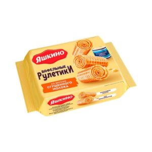 YAŠKINO VAHVLIRULLID KONDENSPIIMAMAITSELISED 160G