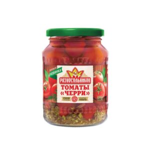 RAZNOSOLNIKOV MARINEERITUD CHERRY TOMATID 680G