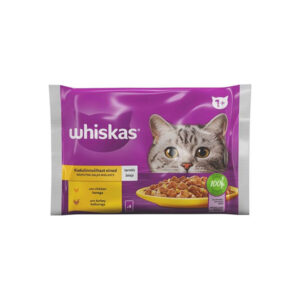 WHISKAS POUCH CORE POULTRY 4TK*85G